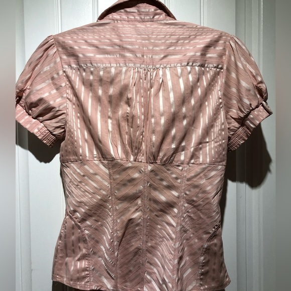 Bebe corset style button down top - Picture 3 of 9